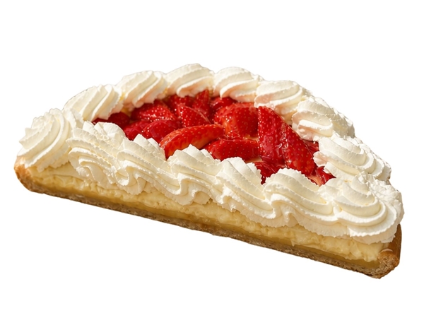Aardbeienvlaai Half