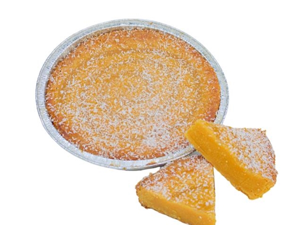 Lemon-Kokos Boterkoek (taartje)
