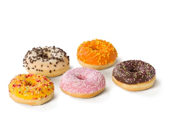 Donut gedecoreerd