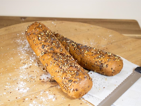 Glutenvrij Stokbrood Meerzaden per 2
