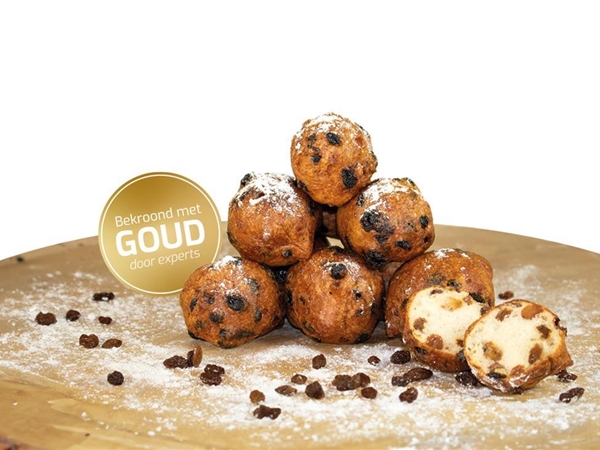 Glutenvrije oliebollen met rozijnen (4)