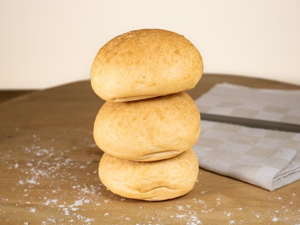 Glutenvrije bollen wit per 3